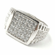 Load image into Gallery viewer, Silver Signet Ring
