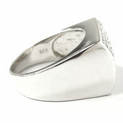 Load image into Gallery viewer, Silver Signet Ring
