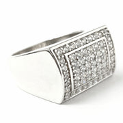 Load image into Gallery viewer, Silver Signet Ring

