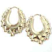 Load image into Gallery viewer, 9ct Gold Creole Hoop Earrings
