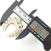 Load image into Gallery viewer, 9ct Gold Creole Hoop Earrings
