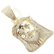 Load image into Gallery viewer, 9ct Gold Jesus Head Pendant
