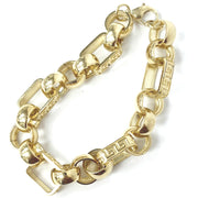 Load image into Gallery viewer, 9ct Gold Belcher Bracelet
