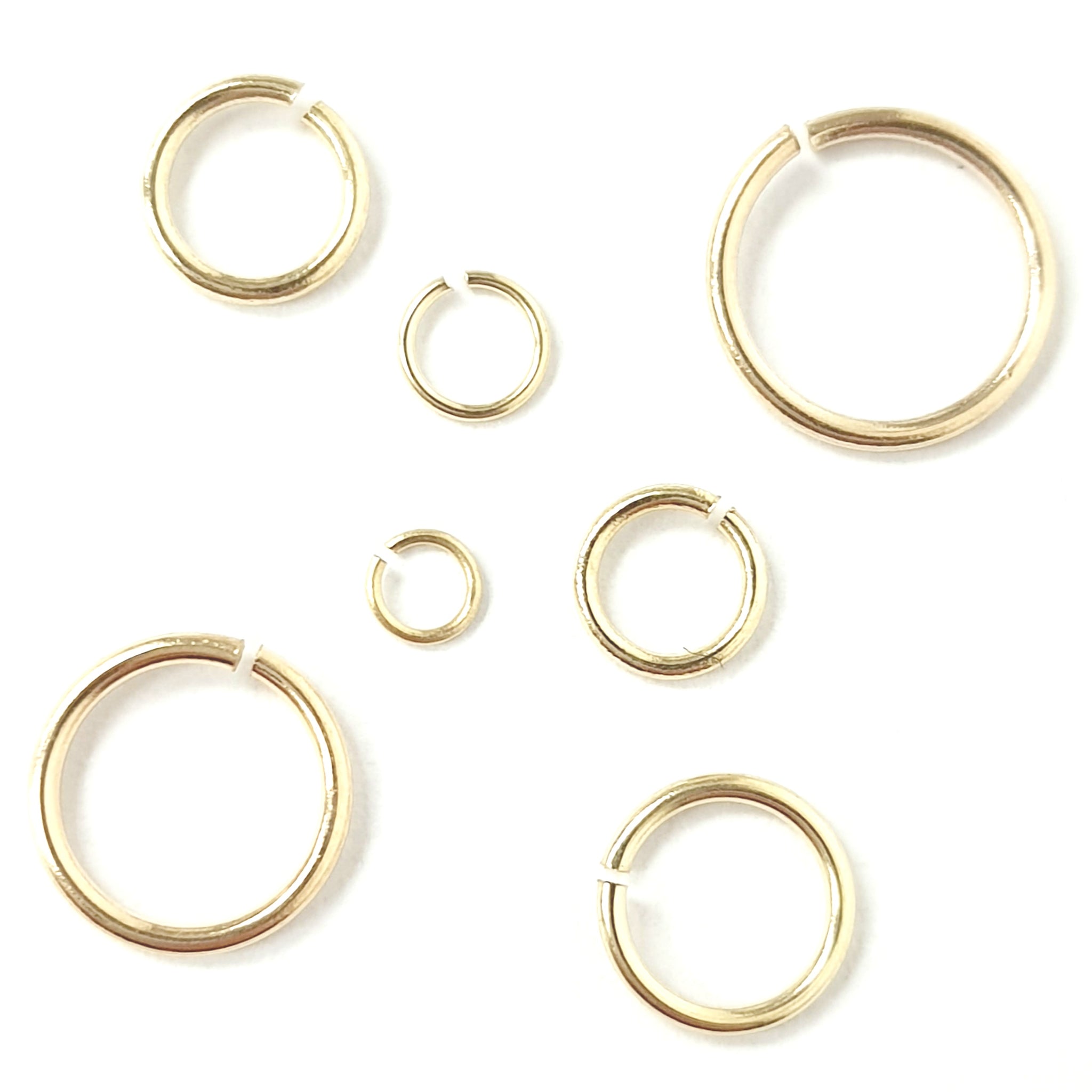 StampingBlanks.com - 12mm Stainless Steel Jump Rings