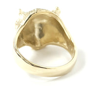 Load image into Gallery viewer, 9ct Gold Tiger Ring
