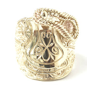 Load image into Gallery viewer, 9ct Gold Saddle Ring
