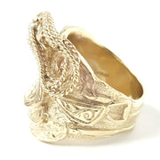 Load image into Gallery viewer, 9ct Gold Saddle Ring

