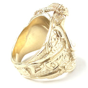 Load image into Gallery viewer, 9ct Gold Saddle Ring
