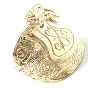 Load image into Gallery viewer, 9ct Gold Saddle Ring
