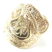 Load image into Gallery viewer, 9ct Gold Saddle Ring
