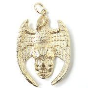 Load image into Gallery viewer, 9ct Gold Eagle on Skull Pendant
