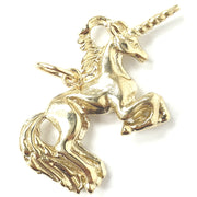 Load image into Gallery viewer, 9ct Gold Unicorn Pendant

