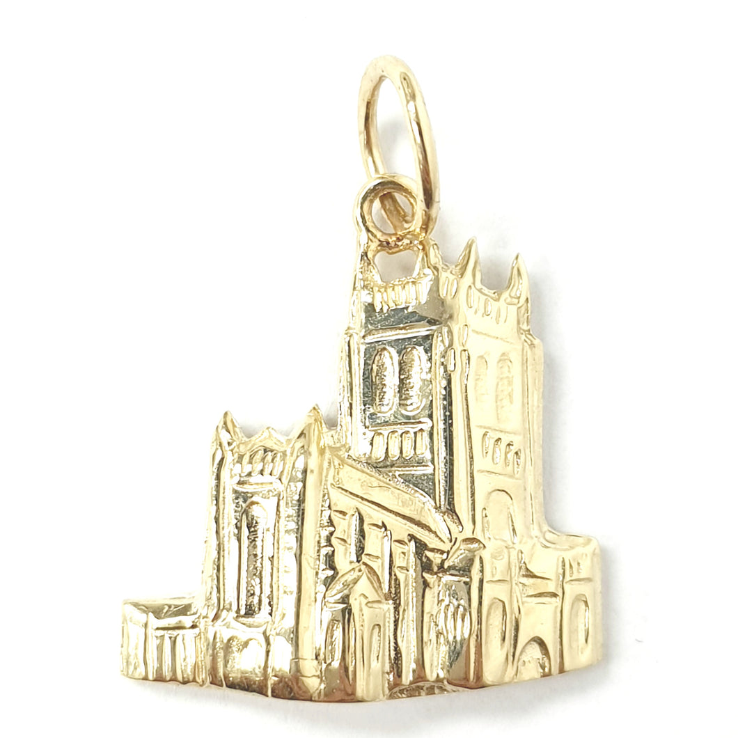 9ct Gold Cathedral Pendant