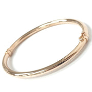 Load image into Gallery viewer, 9ct Rose Gold Plain Bangle
