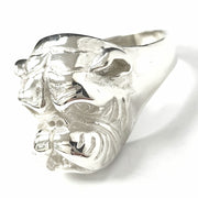 Load image into Gallery viewer, Silver Boxer Dog Ring
