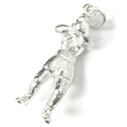 Load image into Gallery viewer, Silver Boxer Pendant
