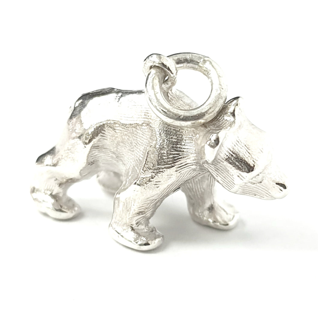 Silver Bear Pendant