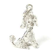 Load image into Gallery viewer, Silver Poodle Pendant
