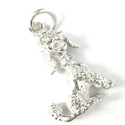Load image into Gallery viewer, Silver Poodle Pendant

