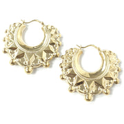 Load image into Gallery viewer, 9ct Gold Creole Hoop Earrings
