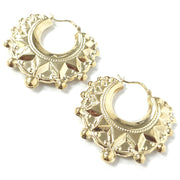 Load image into Gallery viewer, 9ct Gold Creole Hoop Earrings

