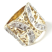 Load image into Gallery viewer, 9ct Gold Double Buckle Ring
