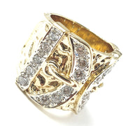 Load image into Gallery viewer, 9ct Gold Double Buckle Ring
