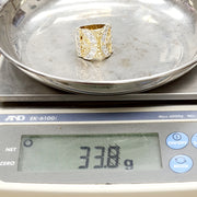 Load image into Gallery viewer, 9ct Gold Double Buckle Ring
