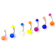 Load image into Gallery viewer, Coloured Belly Bar Neon UV
