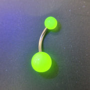 Load image into Gallery viewer, Coloured Belly Bar Neon UV
