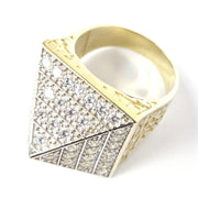 Load image into Gallery viewer, 9ct Gold Pyramid Ring
