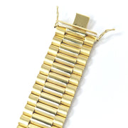 Load image into Gallery viewer, 9ct Gold Rolex Style Bracelet
