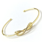 Load image into Gallery viewer, 9ct Yellow Gold Infinity Bangle
