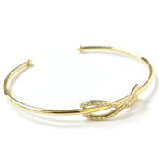 Load image into Gallery viewer, 9ct Yellow Gold Infinity Bangle
