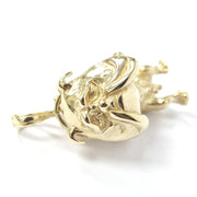 Load image into Gallery viewer, 9ct Gold Bulldog Pendant
