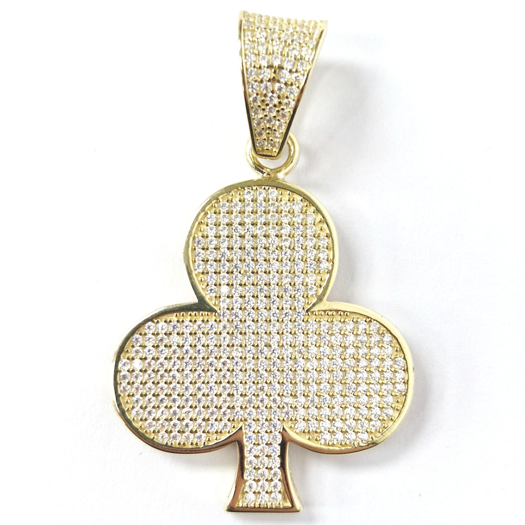 9ct Gold Club Pendant