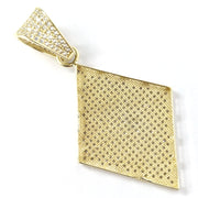 Load image into Gallery viewer, 9ct Gold Diamond Shape Pendant

