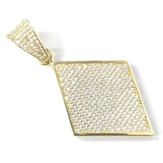Load image into Gallery viewer, 9ct Gold Diamond Shape Pendant
