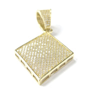 Load image into Gallery viewer, 9ct Gold Diamond Shape Pendant
