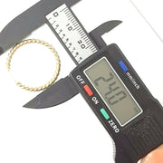 Load image into Gallery viewer, 9ct Gold Sleeper Hoops
