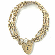 Load image into Gallery viewer, 9ct Gold Gate Bracelet
